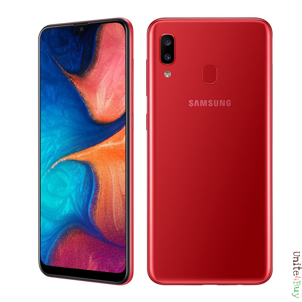 Samsung A12 Красный