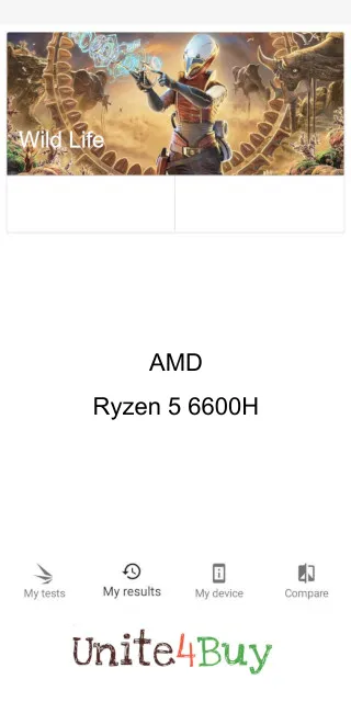 AMD Ryzen 5 6600H 3DMark Benchmark результаты теста (score / баллы)