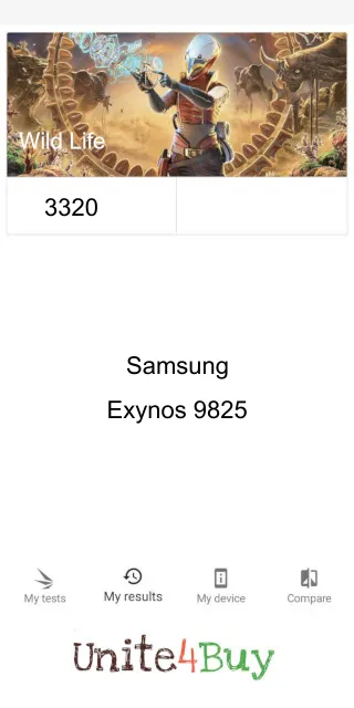 Samsung Exynos 9825 3DMark Benchmark результаты теста (score / баллы)