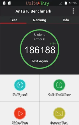 Ulefone Armor 6 antutu benchmark результаты теста (score / баллы)