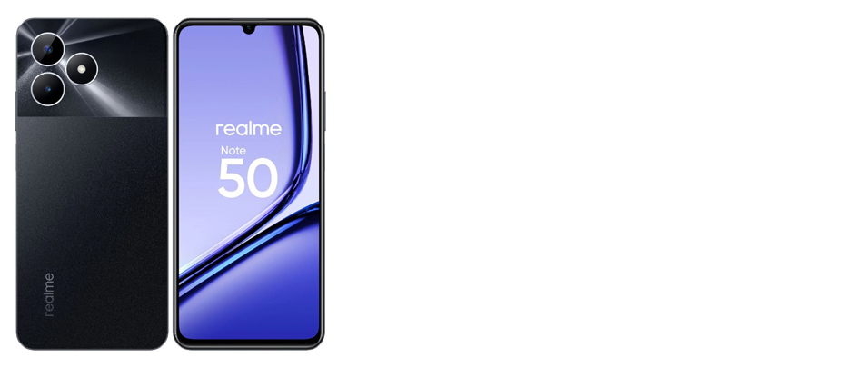 Realme note 50 кнопки