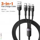 Toocki 6A 100W Cable 3-in-1