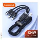 Toocki 6A 100W Cable 3-in-1 Durable Version