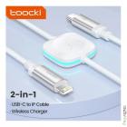 Toocki 2 IN 1 PD 27W Magnetic Wireless Charger for Apple iPhone and Apple Watch