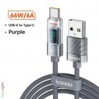 Toocki USB-A to Type-C 6A 66W 2M Cable